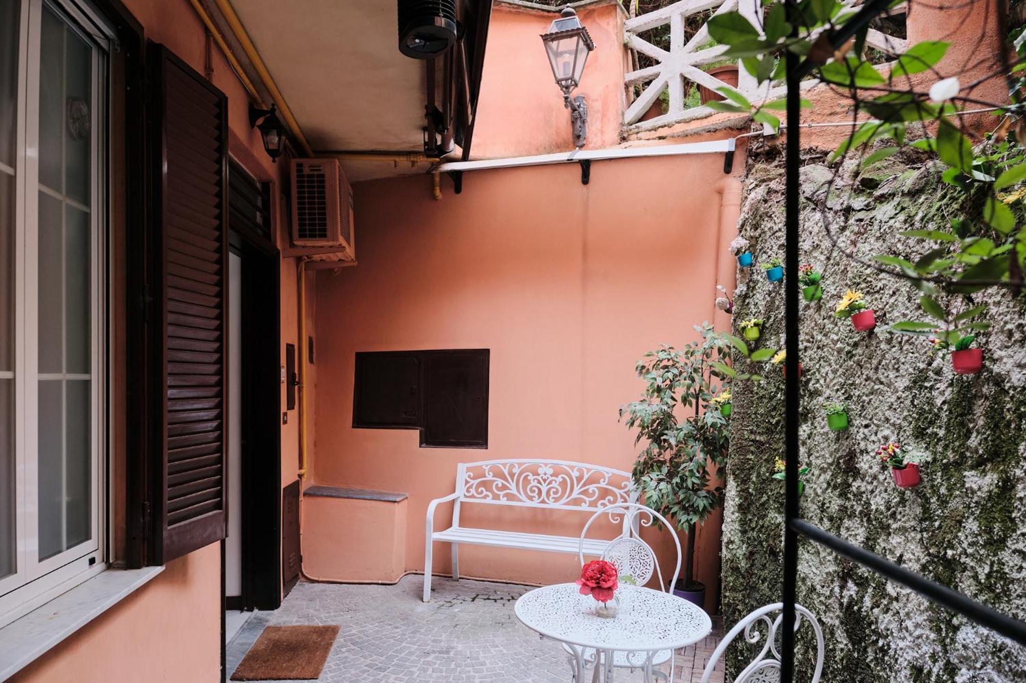 Trastevere- Flat Con Giardino, Ac, Wi-Fi & Netflix Rome Exterior photo