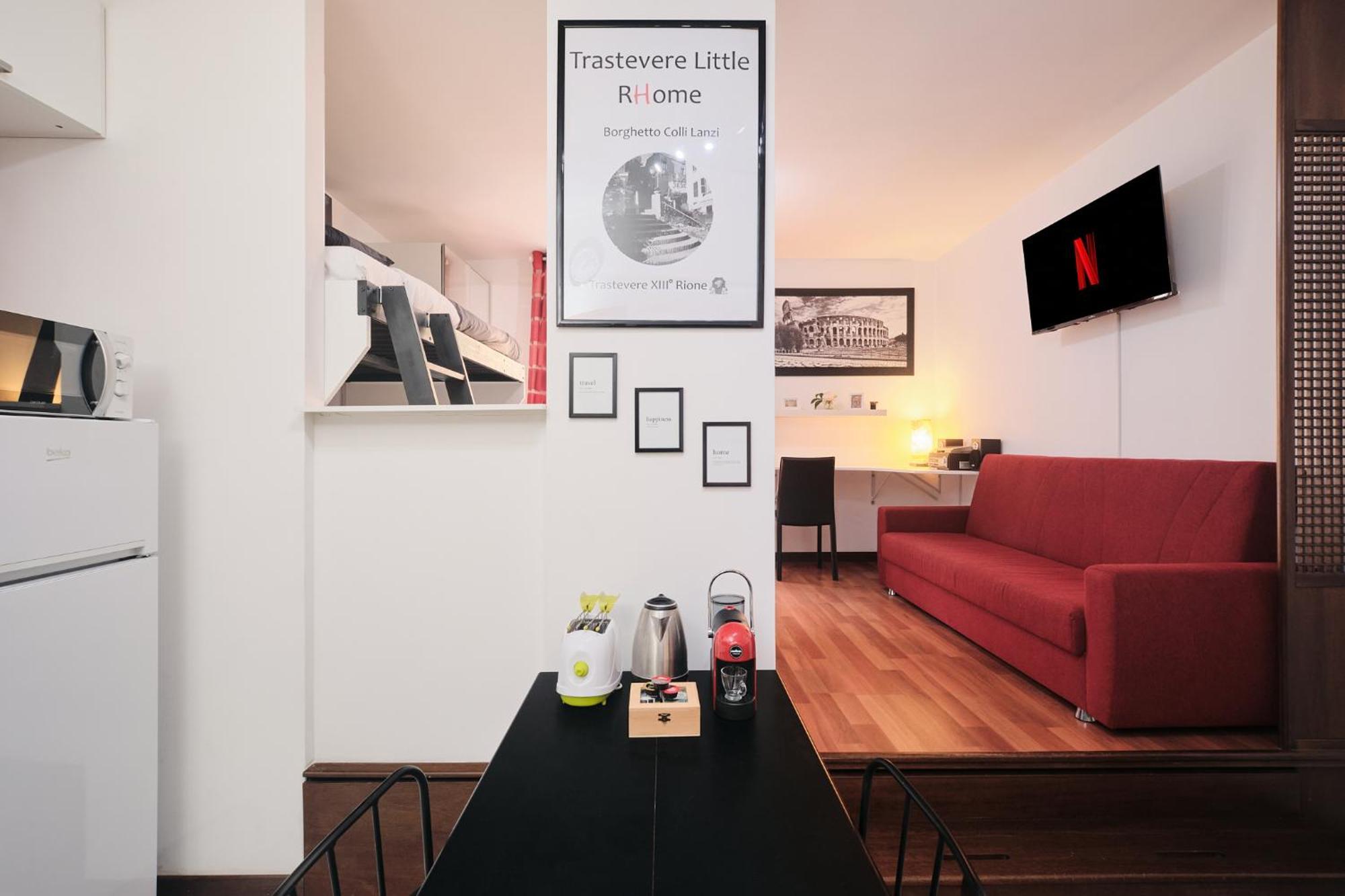 Trastevere- Flat Con Giardino, Ac, Wi-Fi & Netflix Rome Exterior photo