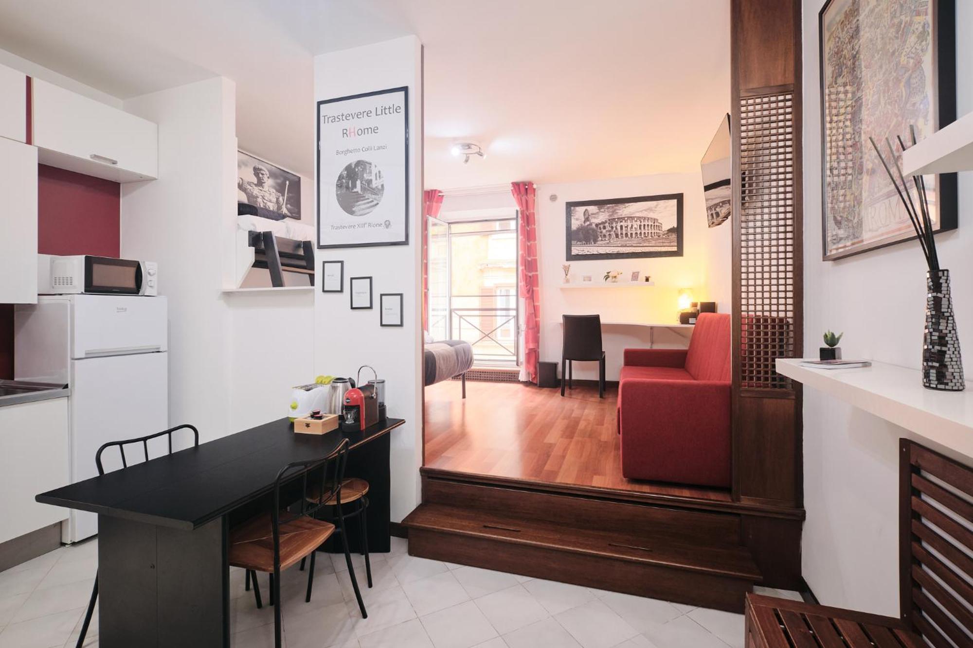 Trastevere- Flat Con Giardino, Ac, Wi-Fi & Netflix Rome Exterior photo
