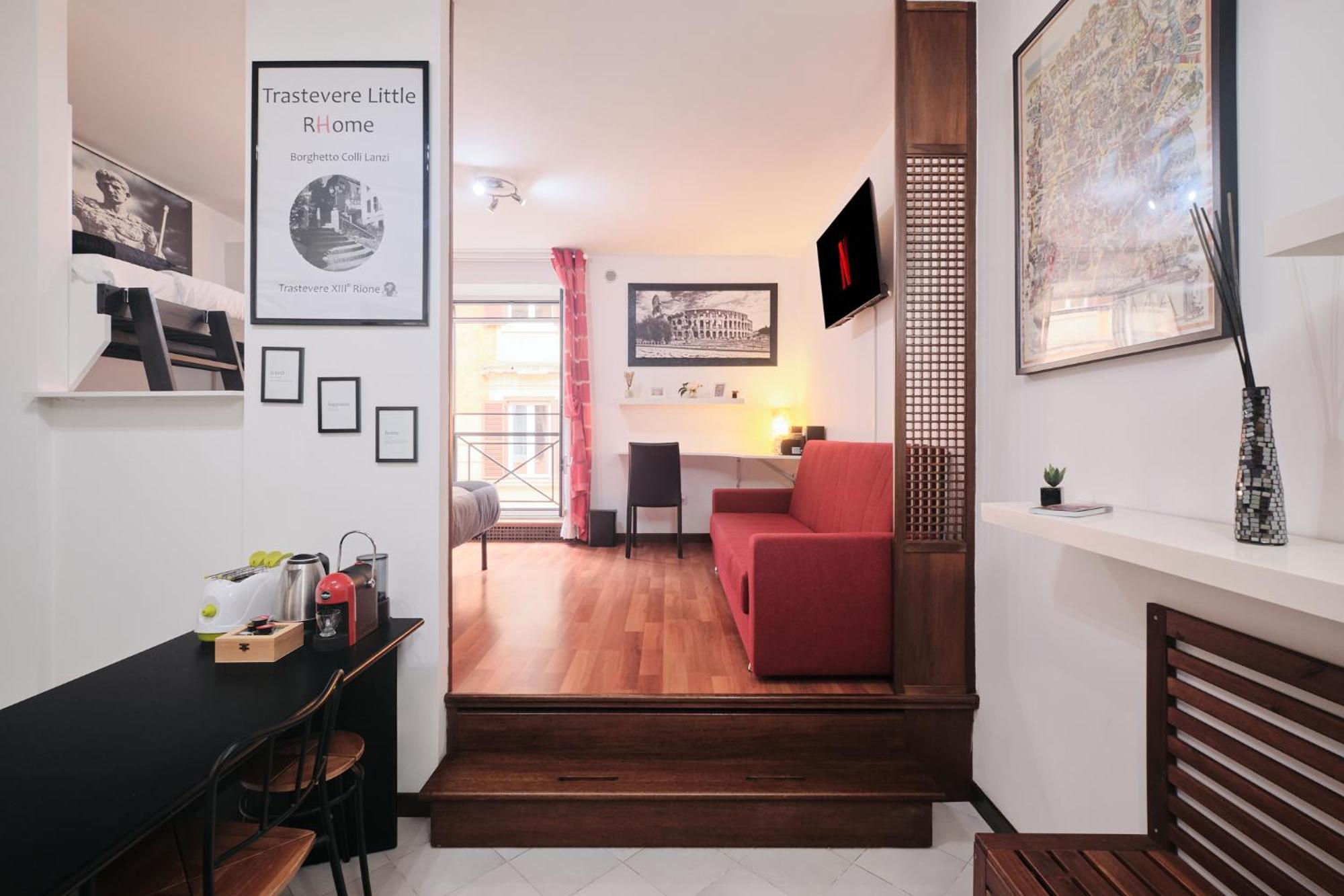 Trastevere- Flat Con Giardino, Ac, Wi-Fi & Netflix Rome Exterior photo